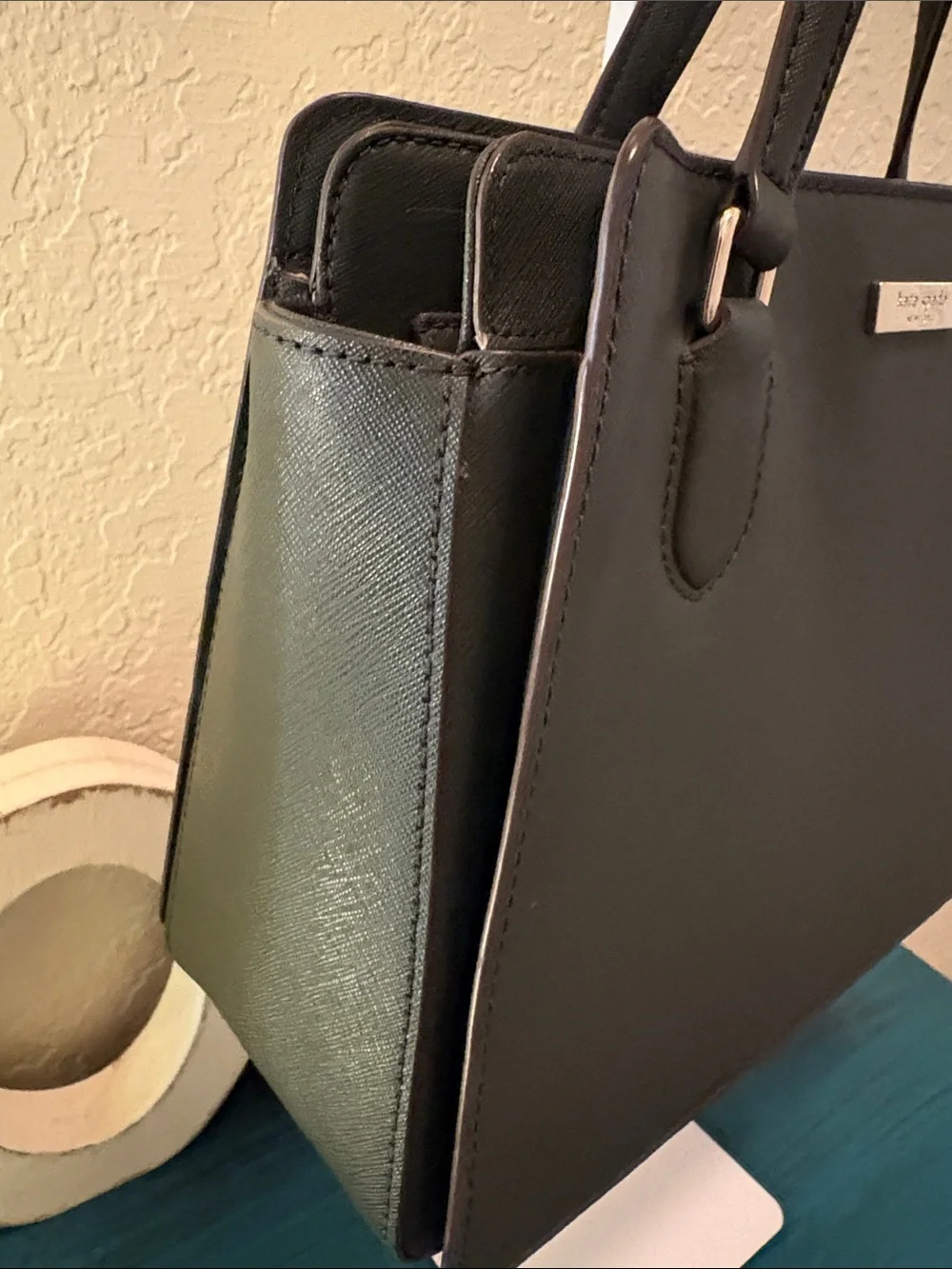 kate spade Structured Saffiano Satchel